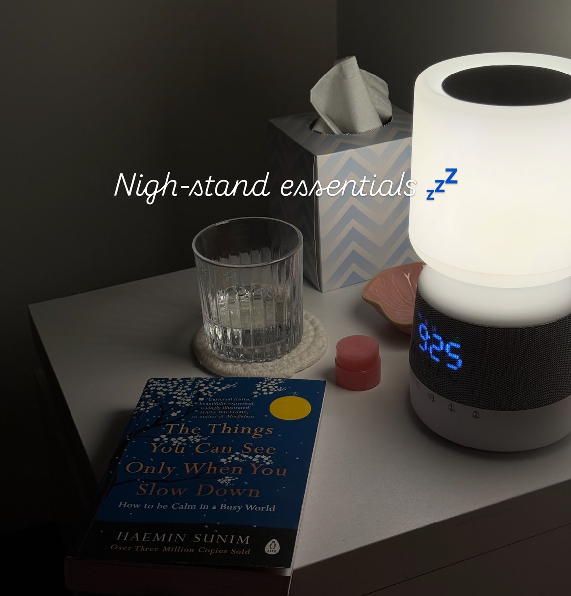 fabianoching's tweet photo. Night routine for a calm, restful reset. https://t.co/37qV6bdh9i