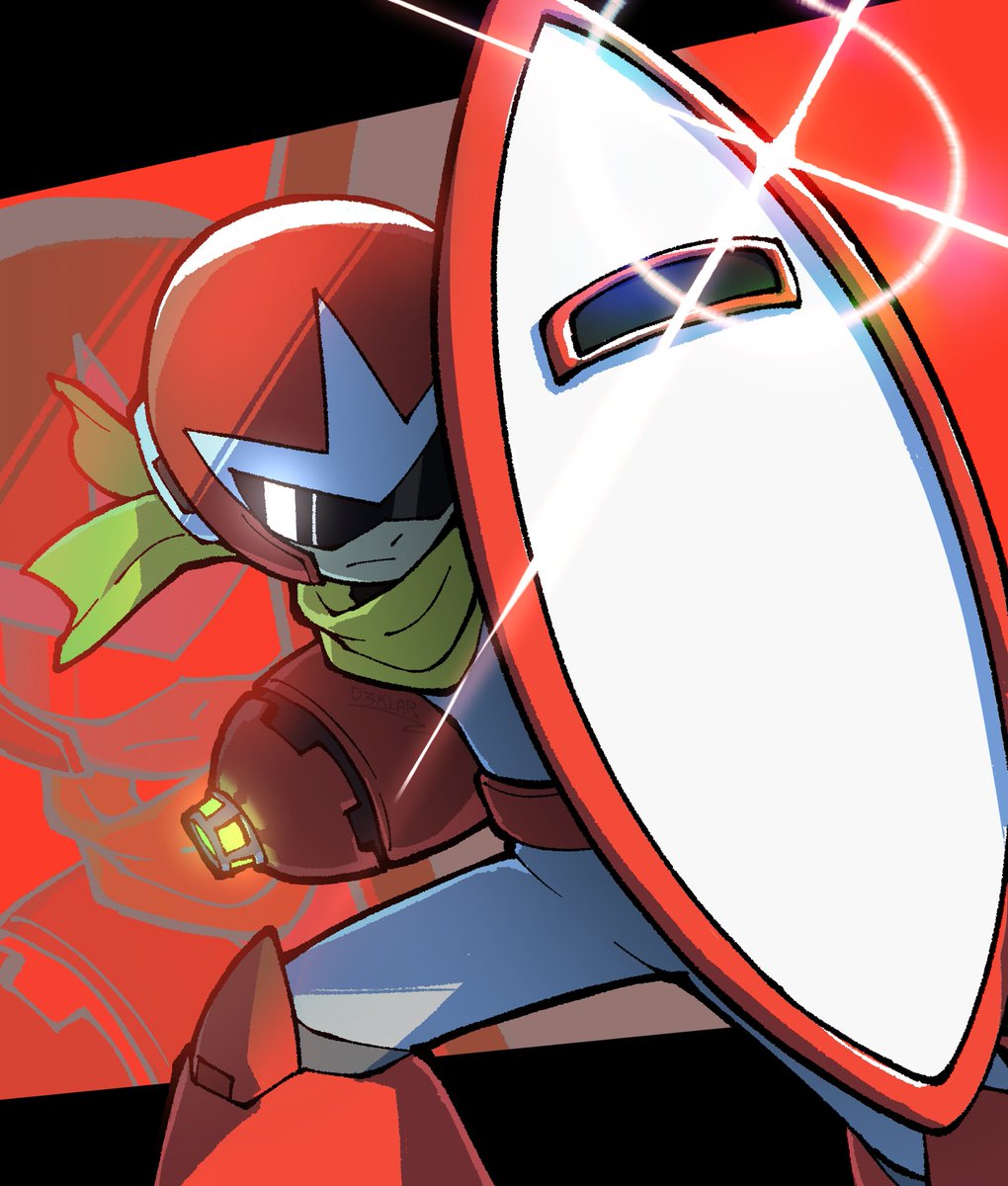D3klar's tweet photo. ProtoMan! https://t.co/tPTuExphEK