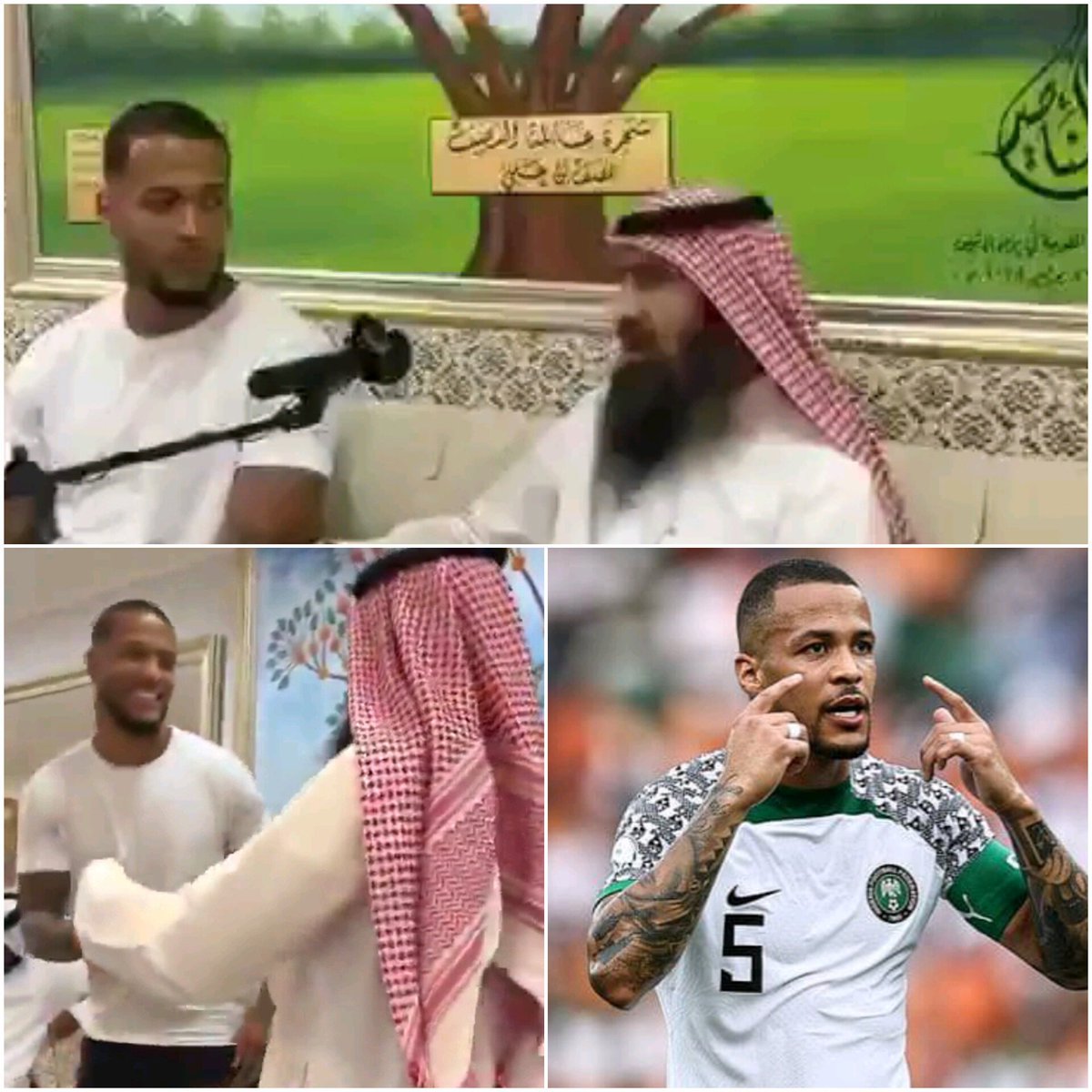 thearewa_'s tweet photo. Former Super Eagles Star William Troost-Ekong Embraces Islam in Qatar, Takes Shahādah https://t.co/WToerDjvqy