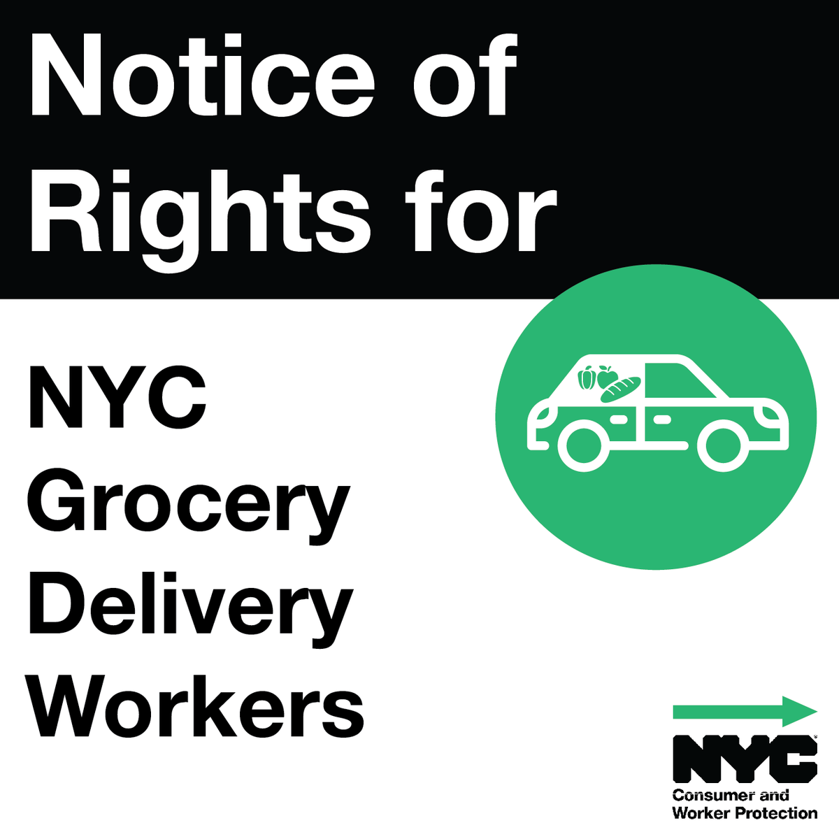 helloDCWP's tweet photo. 🛒 You have rights when delivering groceries in NYC!

Learn them all at https://t.co/W9bj1fnEZ7 https://t.co/RpTcvI1M77