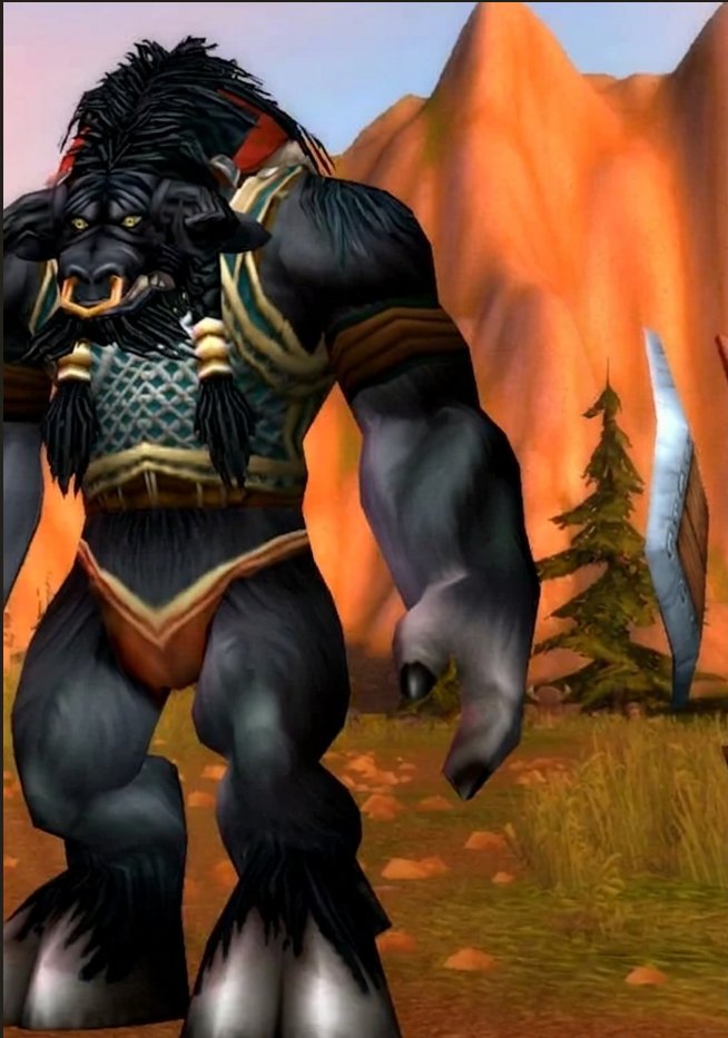 Goonus443092's tweet photo. @Warcraft Can you please fix this? I think the shield is too far from the arm https://t.co/Sg33JTB4cJ