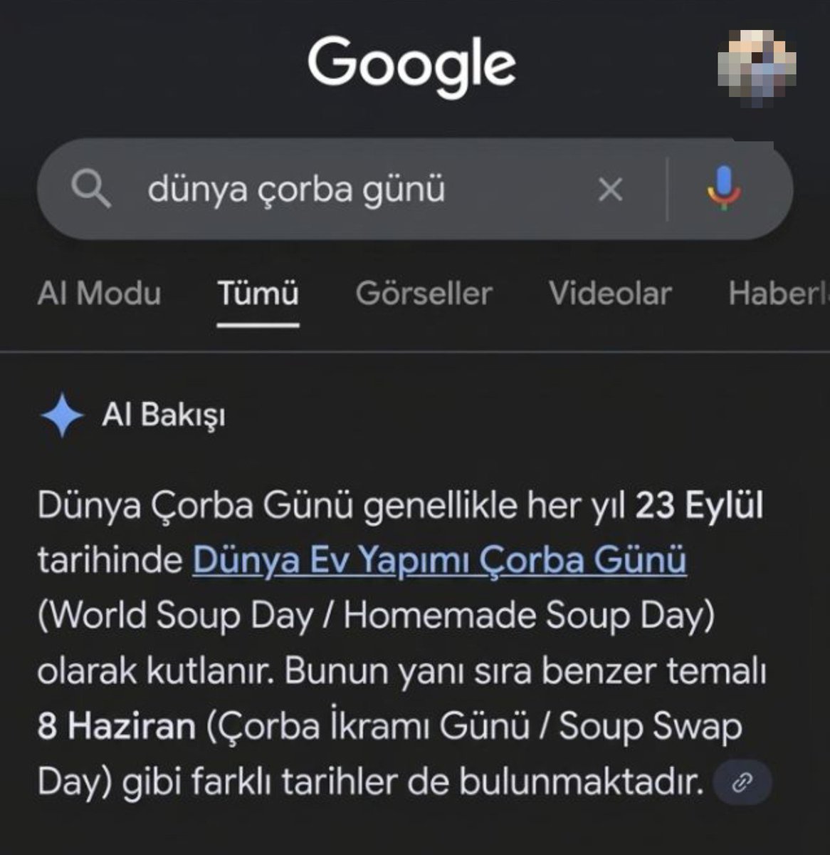 leclercbiat's tweet photo. geberiyorum aq corba ikrami gununde goreve baslayip dunya corba gununde istifa etmis tesadufe kahkaha attik amk https://t.co/2dw80vnSG5