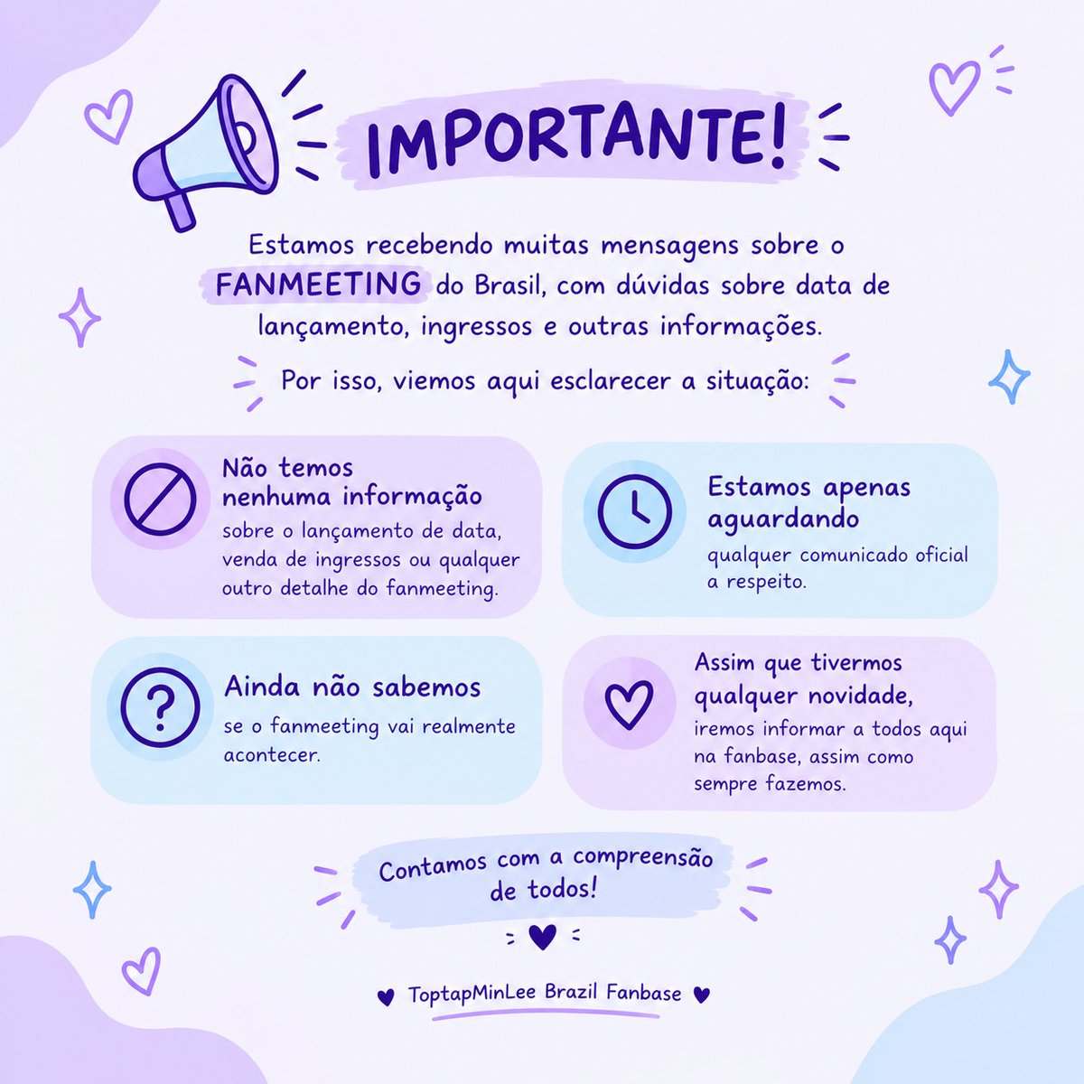 ToptapMinleeBR's tweet photo. Sobre o Fanmeeting.....

#ToptapMinlee #paybacktheseries #MINLEEthanakorn #TOPTAPJarukit https://t.co/OulegOqLdJ