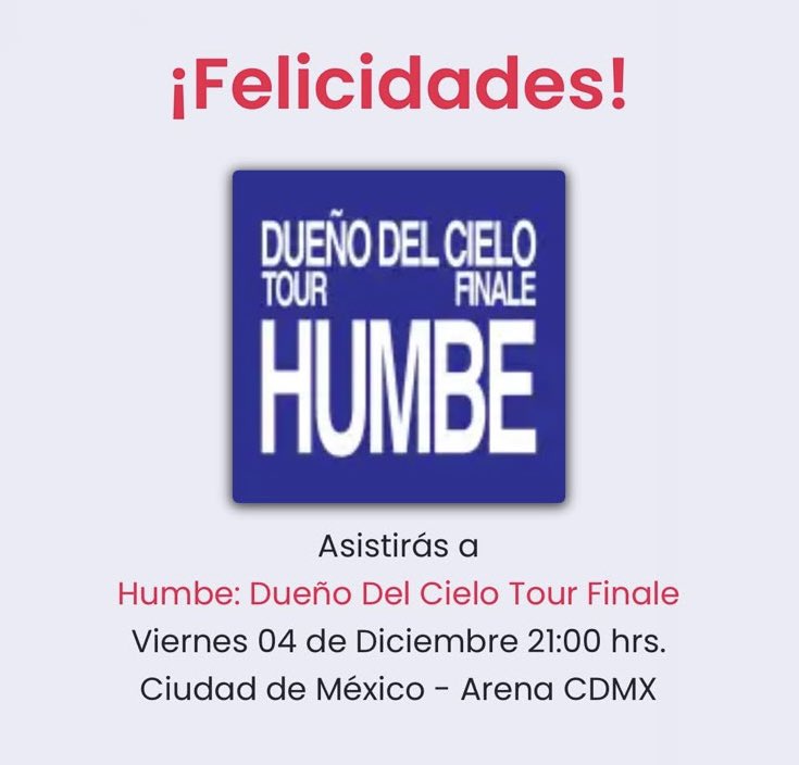 Erika_belman06's tweet photo. Pero ya no saques más fechas Humbe, ok? https://t.co/Y3UABODBRV