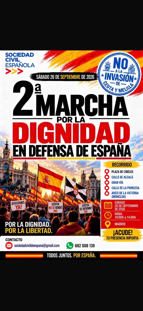 Jea60930295's tweet photo. Tengo la sensación de que España está siendo traicionada, ya que no se usan los medios de repeler las agresiones que son legítimos e imprescindibles. https://t.co/DEmxTi9GAq