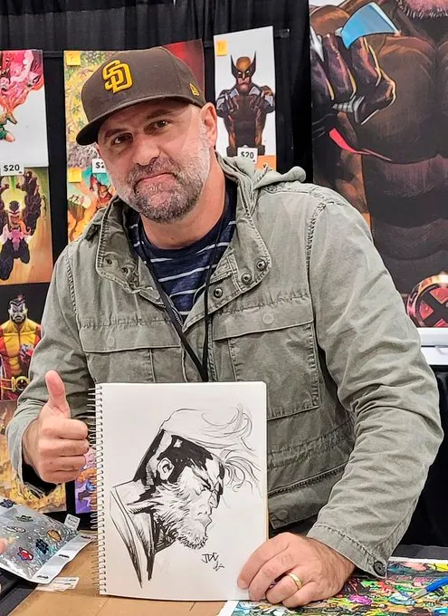mrmarkmillar's tweet photo. Shocked to hear about the passing of Joshua Cassara, one of the absolute best modern Marvel artists. We never met but I'll miss him as a huge fan of his work and our wee background chats online occasionally. Huge condolences to his wife Martha and their family. Very, very sad news.