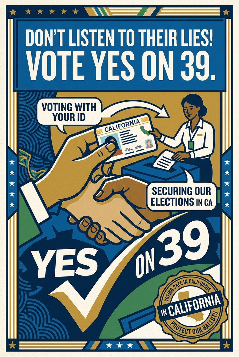 scubadogs's tweet photo. @Milajoy Get out in CA and VOTE! https://t.co/RUkWBzC4Hr