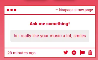 十三月紅夜 / Thank you dear my hype. Kira on X: 