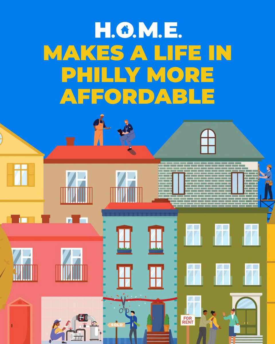 PhillyMayor's tweet photo. Everywhere I go across our City, Philadelphians talk to me about housing.

They want an opportunity to buy a home. They are fighting to keep the home they have, but they need help repairing or restoring it. https://t.co/13FxVDVH0l