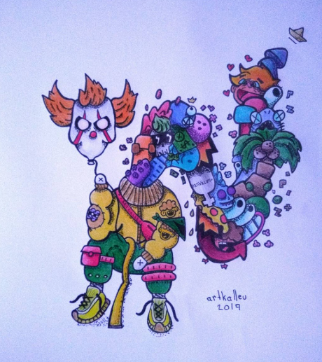 Artystoo's tweet photo. @Howkidemigod I have 2 sides... https://t.co/mQHmQPpMmw