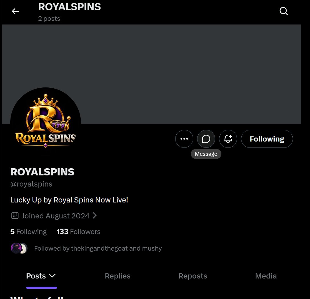 Tracks901's tweet photo. @kingonkick @Roobet @royalspins done, done and done✅

username: axelceo https://t.co/z0tWXHd47U