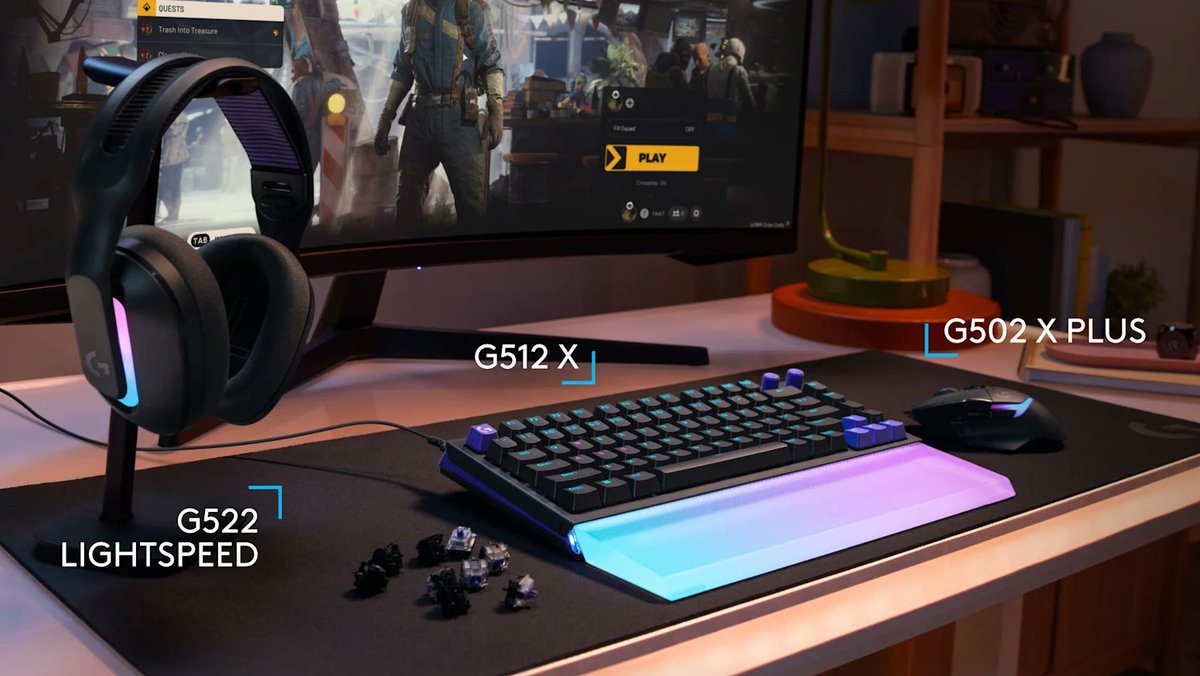 SporeRose's tweet photo. The Logitech G PLAY DAYS DEALS are live!
Check out the gear that's been announced today and upgrade your loadout at upto 40% off!
Using my link to buy also helps the channel!
https://t.co/OdJofVzQMH
#LPDD @LogitechG @LogitechGUK https://t.co/uV518vhXyt