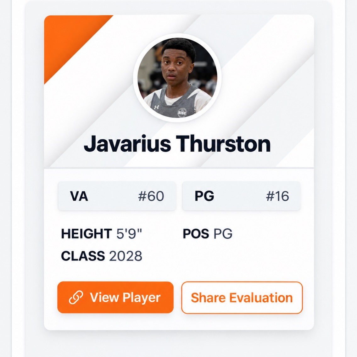 VAHavoc's tweet photo. Check out this nice write-up on TPLS c/o 2029 Javarius Thurston @thurston43618 on our @risecircuit 16U team! He is one of the top point guards in 2029! Coaches get on him now ๐! #JavariusThurston #ProtectThisHouse @vahavoc2028 https://t.co/CP5S3aJ1xn