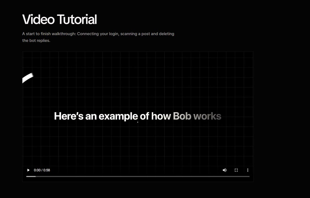 usebobdotgg's tweet photo. Heres a Tutorial on how to use Bob!

https://t.co/HpjbIYpp7V https://t.co/2hL4iQuDlz