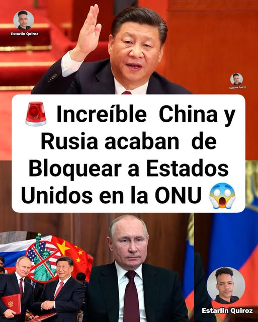 Lenyer93's tweet photo. China y Rusia volvieron a enfrentar a Estados Unidos en el Consejo de Seguridad de la ONU al bloquear una resolución respaldada por Washington relacionada con las sanciones internacionales contra Irán. https://t.co/K6qOKIbfYs