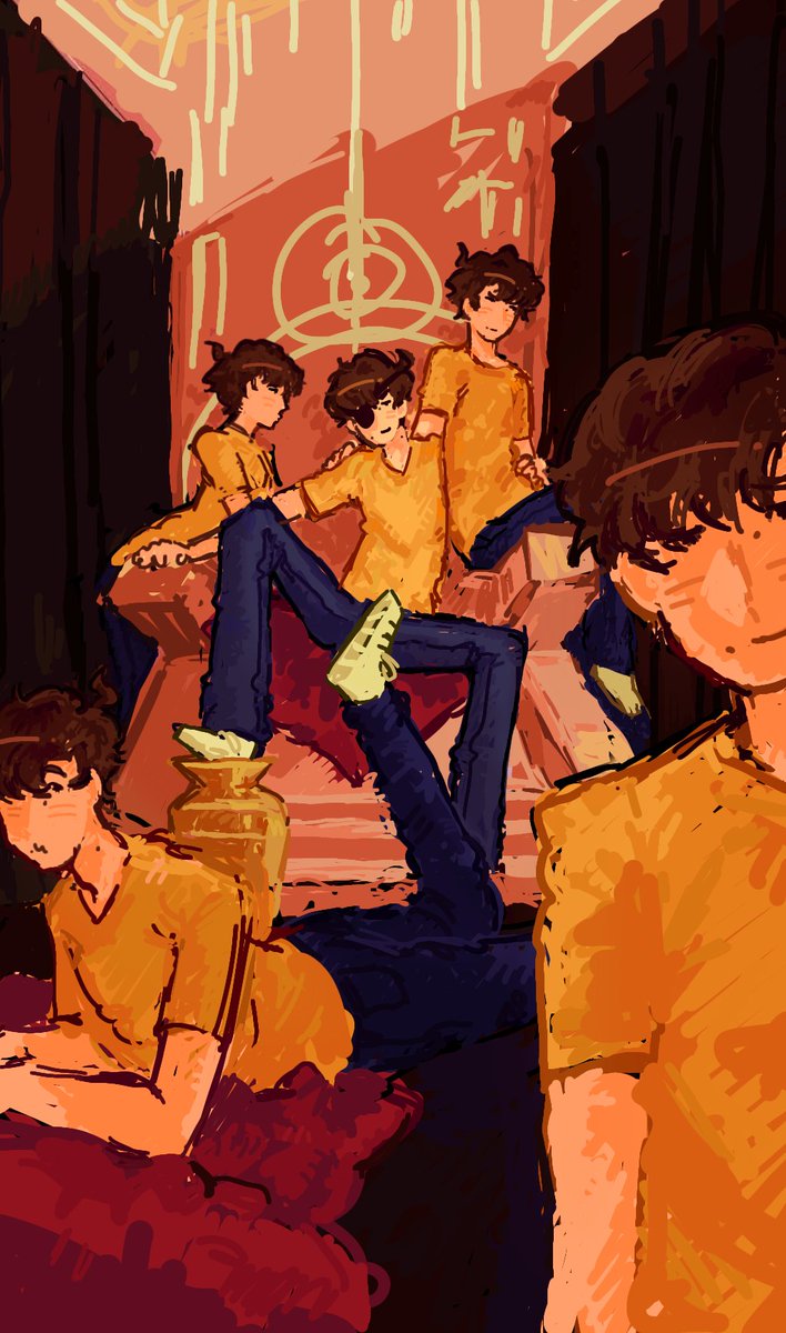 Mal1naa_'s tweet photo. I know that someone has already posted a similar drawing, but I noticed it after I drew my own😭 #mortycest https://t.co/p5lmvd7bnQ