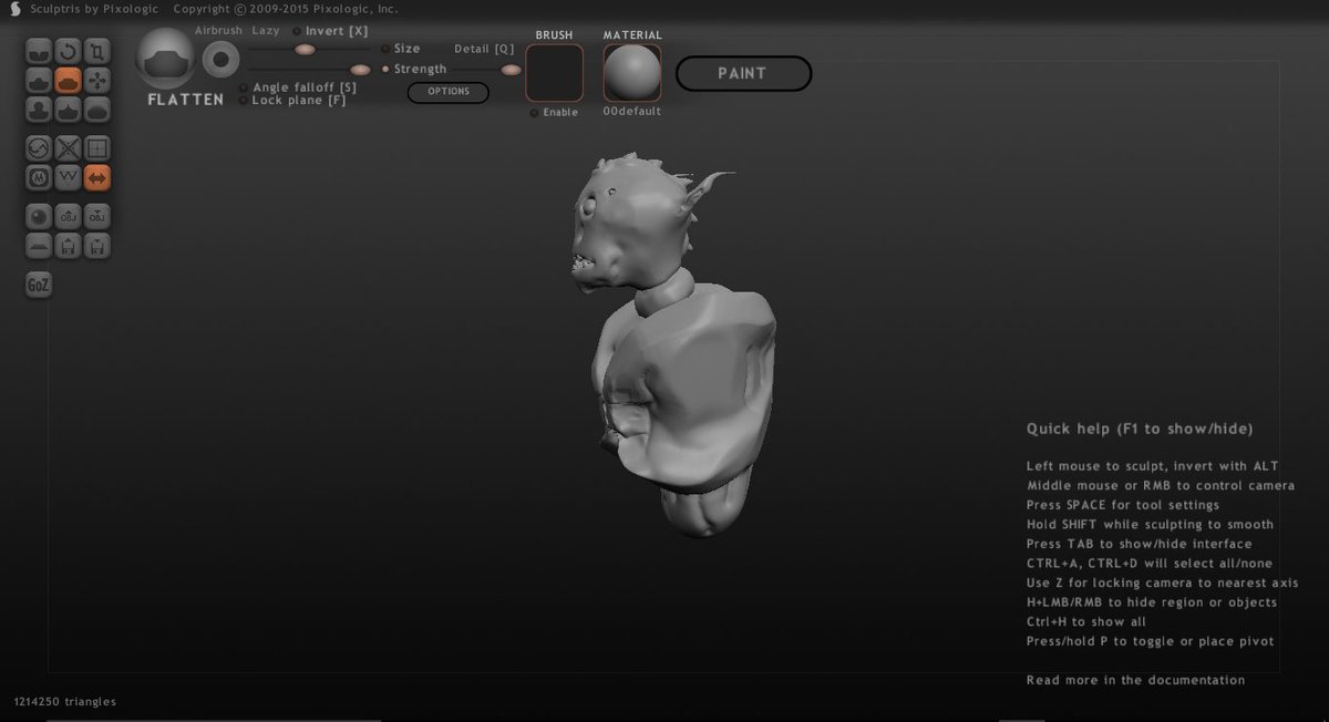 roadtocalgary's tweet photo. I used to do 3d art stuff, my attempt at a friend's half-mimic oc from YEARS ago. #ocart #oc #dnd #mimic https://t.co/1oDTv63rkk