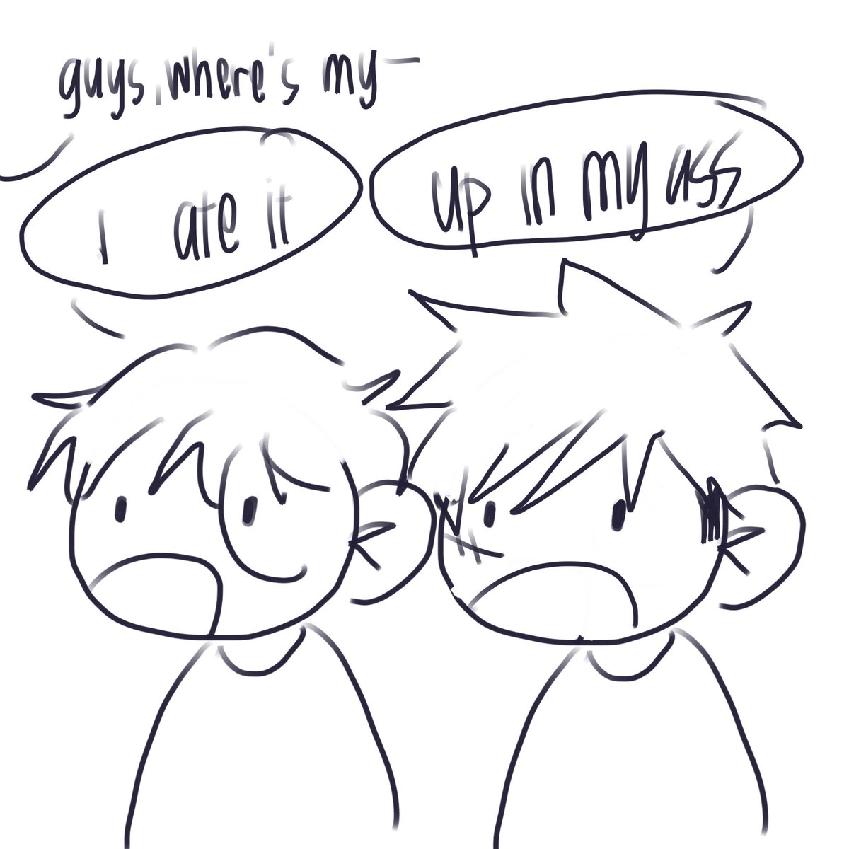chaotic_liver's tweet photo. who ate it up who's ass?? #tdbk #bktd https://t.co/qziUgxp9aE