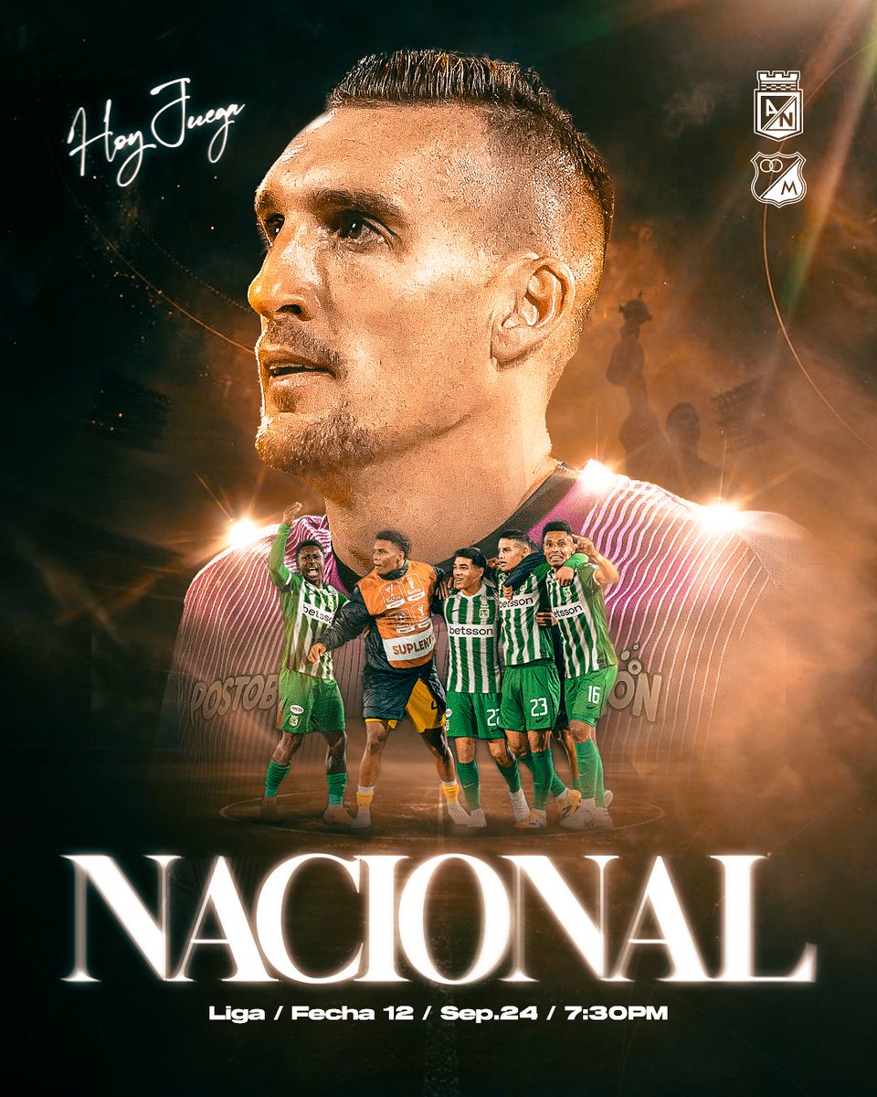 nacionaloficial's tweet photo. El más grande de Colombia viste de verde y blanco, y juega esta noche en el Atanasio 🇳🇬 

#VamosTodosJuntos https://t.co/nH4Xt6lt9w