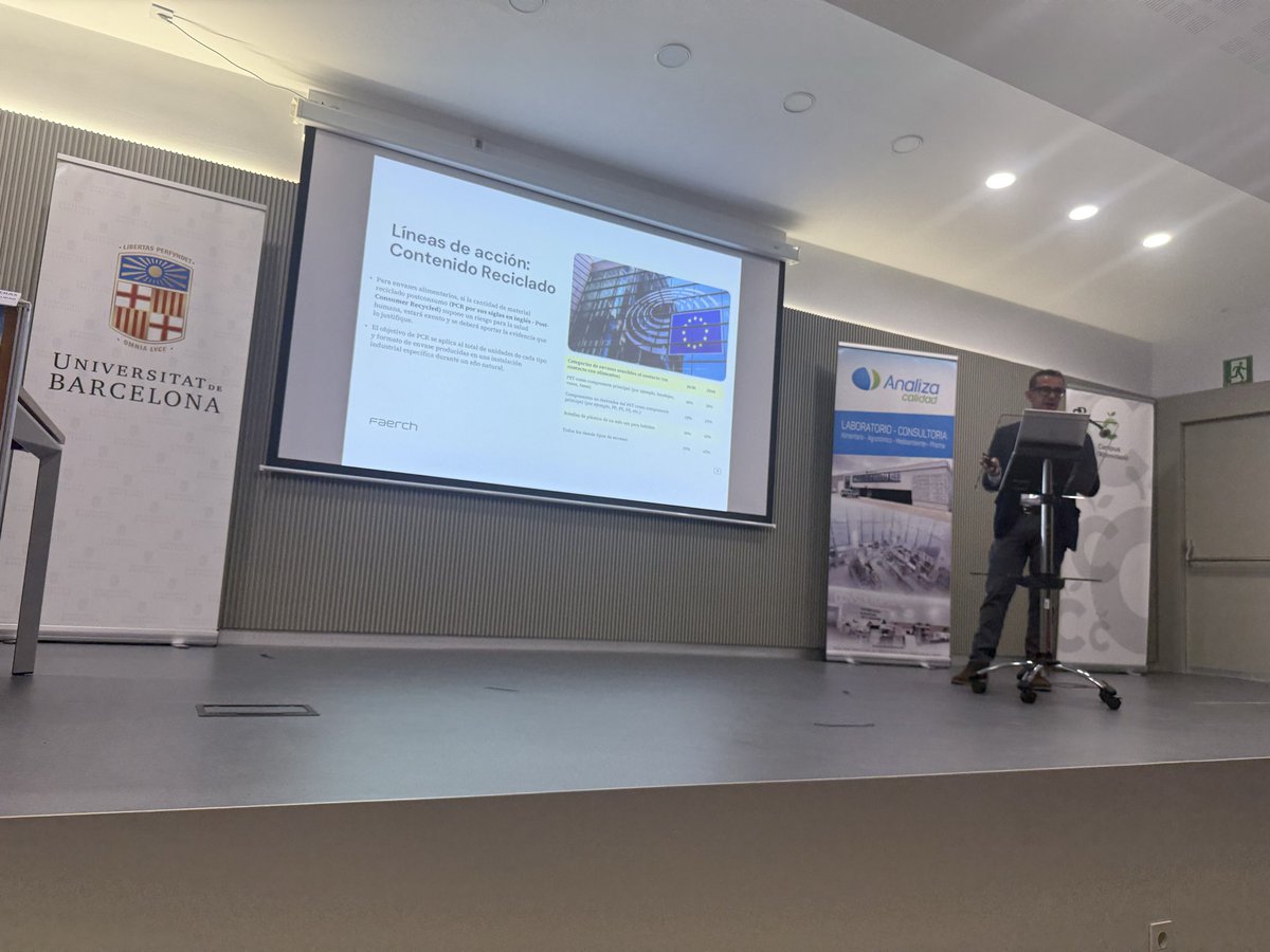 LuisMGallego's tweet photo. El nuevo #Reglamento Europeo sobre #Envases y #Residuos de #Envases (#PPWR, Packaging and Packaging Waste Regulation) marca un cambio significativo en la gestión de los #envases dentro de la #UniónEuropea
#JornadasAnaliza
Francesc Vila . Delegado Faerch https://t.co/gTZLYDuVRM