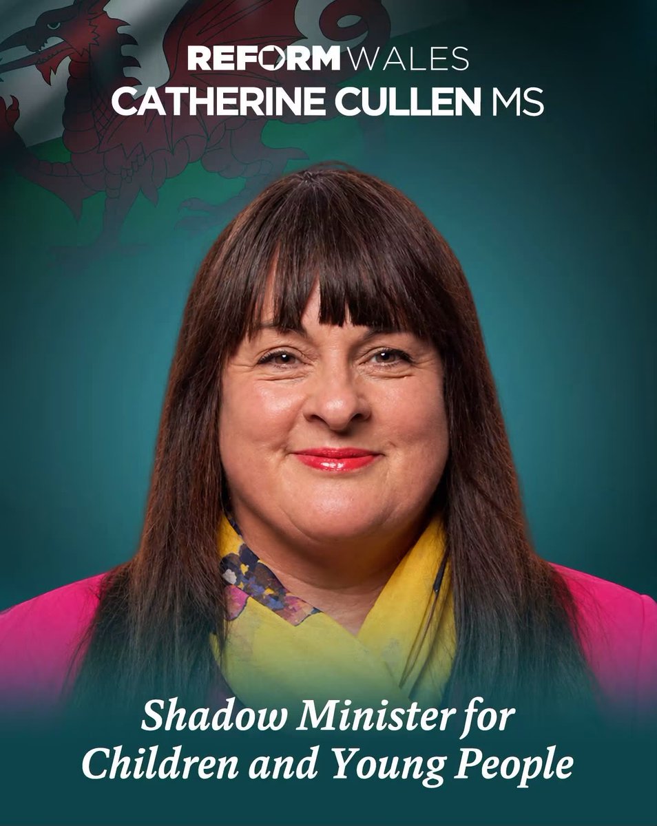 CatCullenMS's tweet photo. So happy to announce I've been made Shadow Minister for Children and Young People for Reform UK Wales 🩵

I am incredibly thankful to everyone who has met with me, who has had faith in me, and who has supported me on my journey.

I am dedicated to making Wales a fairer, safer and better place for our children and young people.