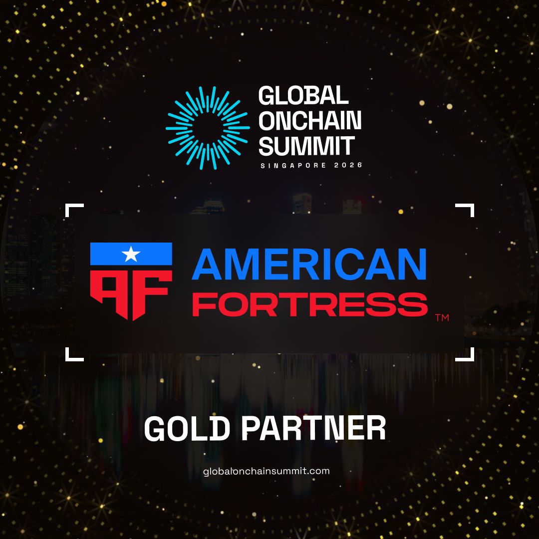 GlobalOnchain's tweet photo. 🔥 𝗔𝗺𝗲𝗿𝗶𝗰𝗮𝗻 𝗙𝗼𝗿𝘁𝗿𝗲𝘀𝘀 𝗝𝗼𝗶𝗻𝘀 𝗚𝗹𝗼𝗯𝗮𝗹 𝗢𝗻𝗰𝗵𝗮𝗶𝗻 𝗦𝘂𝗺𝗺𝗶𝘁 𝗦𝗶𝗻𝗴𝗮𝗽𝗼𝗿𝗲 𝟮𝟬𝟮𝟲!

We’re excited to welcome @Americanfort_io as a Gold Partner of Global Onchain Summit Singapore 2026

📍 Singapore | 📅 October 6 https://t.co/kIdaPehEGh