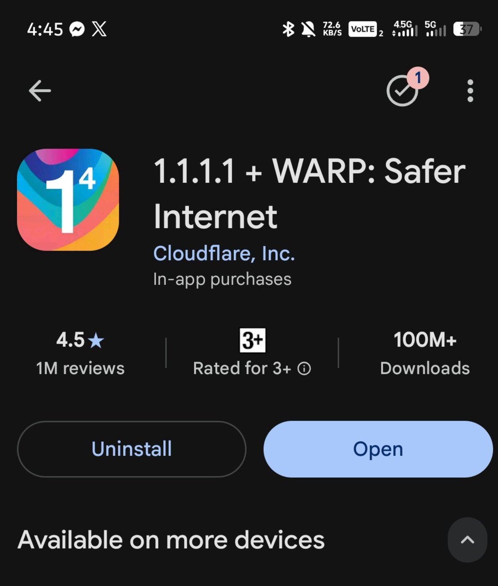 ZyrobintLumpin0's tweet photo. I found to bypass it if it works I use This app to bypass discord ban in the Philippines so I can messagw ppl again please share this information if it works

From You neighborhood bearcat 🍿 https://t.co/ZcjDFn0xsX
