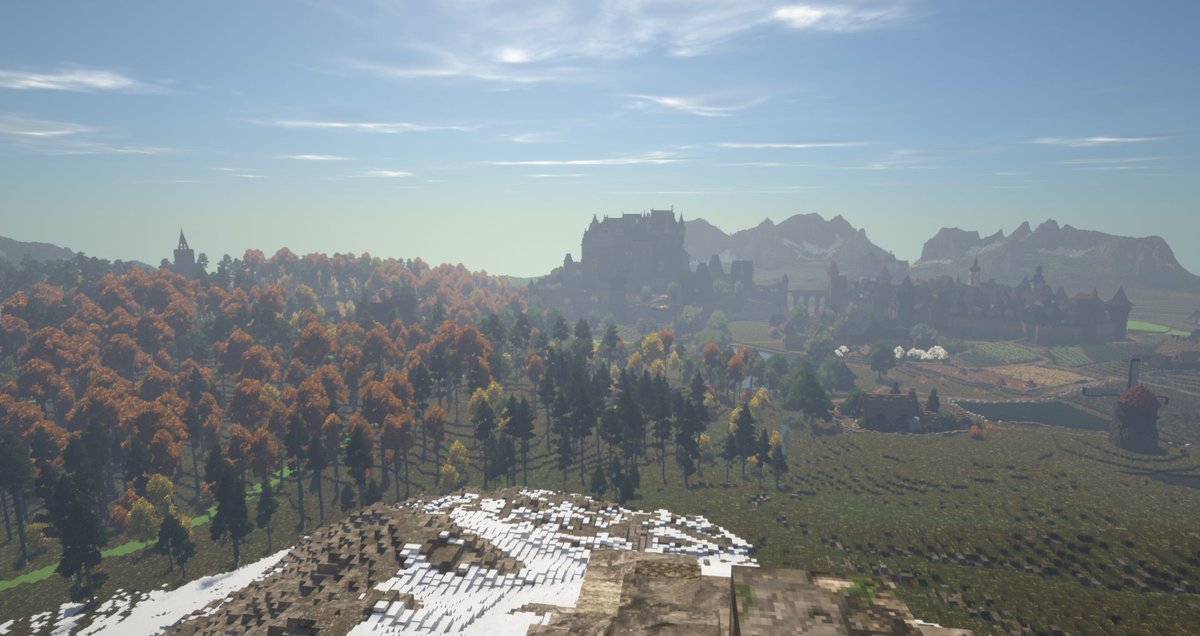TalSet333's tweet photo. Adding some trees to the terrain makes everything instantly more interesting... at least from afar 😄 https://t.co/QQmEYbGv2D