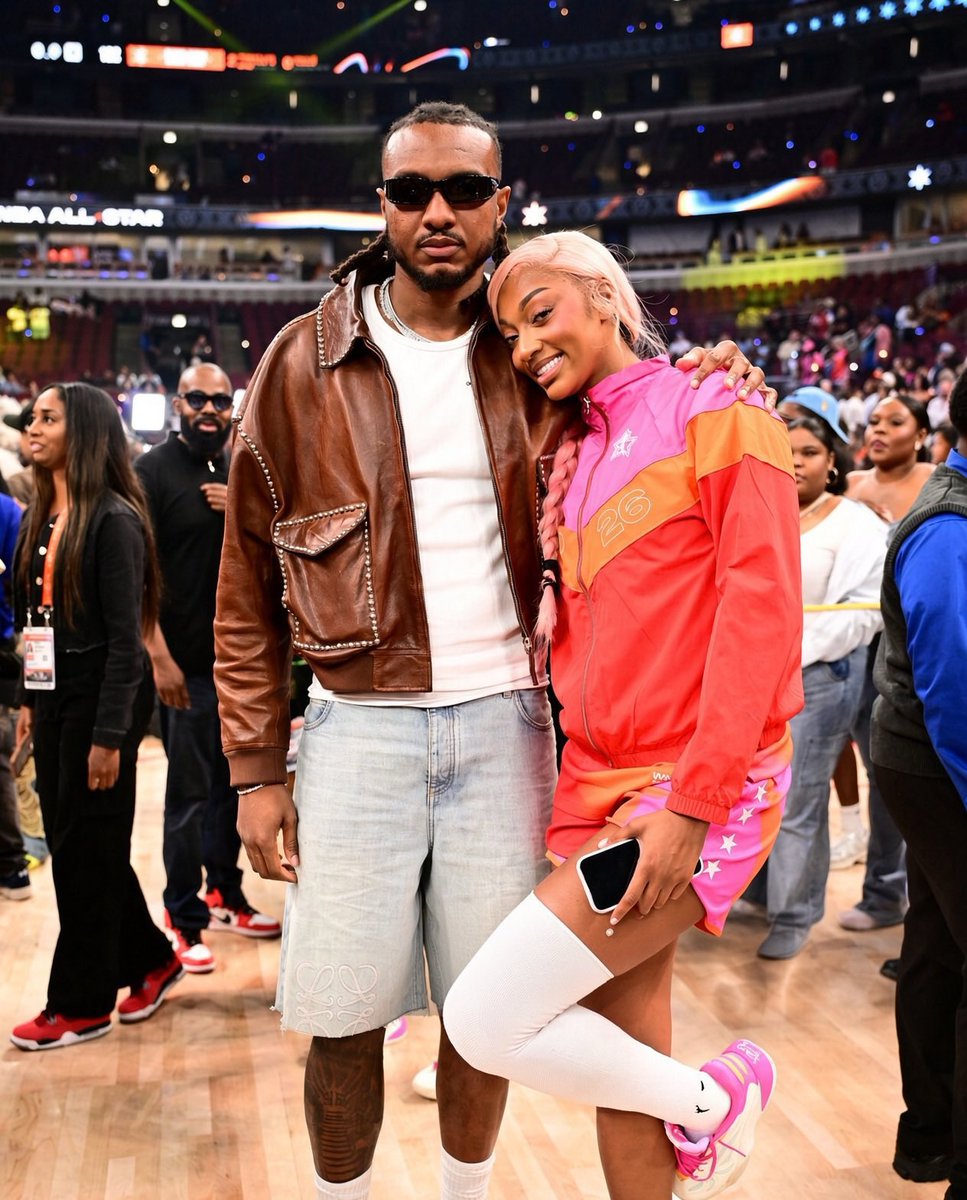 wavecheckers's tweet photo. Angel Reese &amp; Wendell Carter Jr. 💘 https://t.co/b75QfT7Cvl