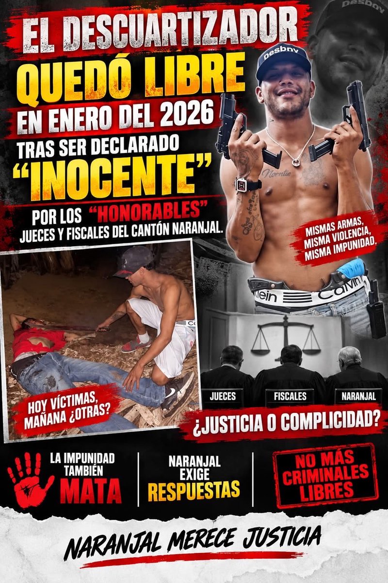 TuVecina593's tweet photo. @DanielNoboaOk @EmergenciasEc PRESIDENTE LOS NARANJALENOS ESTAMOS HARTOS DE ESTÁ ESCORIA DE NARCO ALCALDE , AHORA SE INFILTRO EN SU PARTIDO , YA HA SOLTADO ANTERIORMENTE AL DESCUARTIZADOR Y PACTA CON LOS LOBOS https://t.co/XIRpxH1a2A