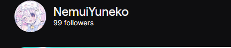 NemuiYunekoVT's tweet photo. YA GIRL IS SO CLOSE TO 100 FOLLOWERS!! https://t.co/MAgA7Lki7I