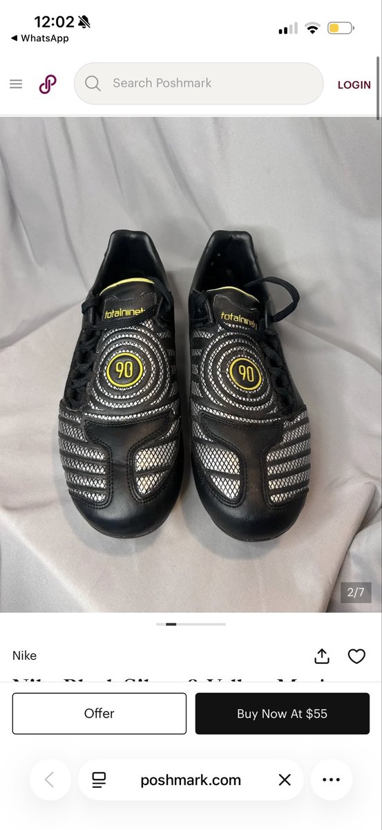 Muse hunts down vintage 2011 Nike T90 cleats