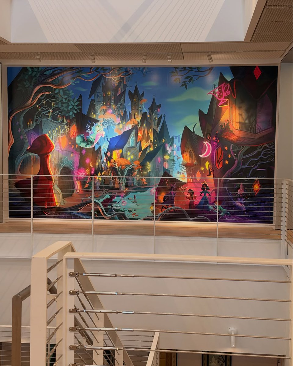 DTVANews's tweet photo. Walt Disney Animation Studios screened the first 30 minutes of "HEXED" to test audiences with new decoring at the studio inspired by the film. 

"Hexed" opens in theaters worldwide November 25. 

📸WhoLetUsOutMovies

#Hexed #DisneyHexed https://t.co/aUXyspoaLH