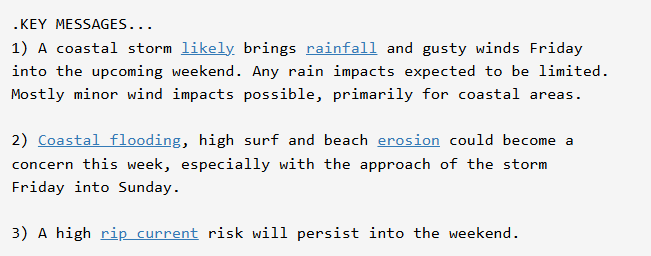 FD4D's tweet photo. NYC Weather Discussion - Despite some forecasts calling for major impacts, this is taken from the 1625 NWS NYC Forecast Discussion. https://t.co/0Q9MOIUkQO