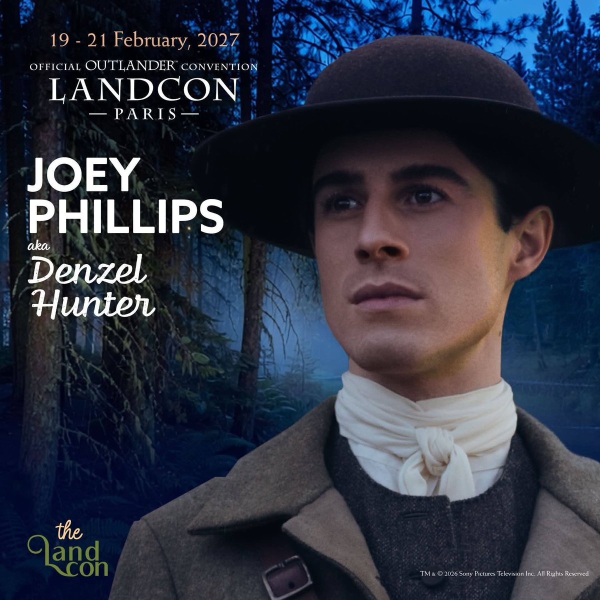 EuroConNet's tweet photo. GUEST ANNOUNCEMENT
#TheLandCon9 #TheLandCon #JoeyPhillips #IzzyMeikleSmall
19 - 21 February 2027
Paris, France
https://t.co/RWNGqU7Cnt https://t.co/FNQ2XbuL3T
