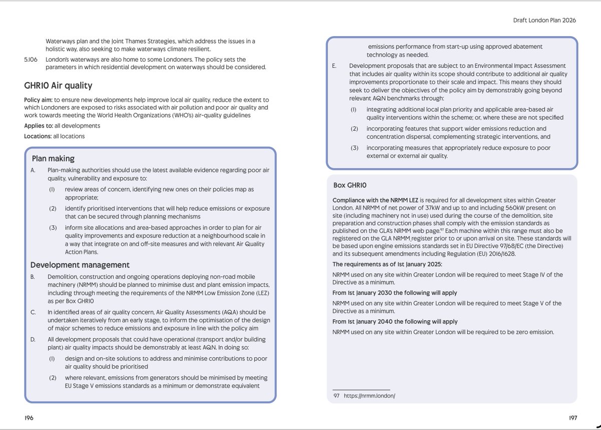 CleanAirLondon's tweet photo. Next London Plan consultation closes 5pm Thurs 15 October | We wrote to @MayorofLondon complaining about his #AirQuality Policy #GHR10 in #NextLondonPlan - worse than 2011 version! @metecoban92 replied politely. Submit your complaints here: https://t.co/nUghlH8g7M https://t.co/NUgcOYqciz