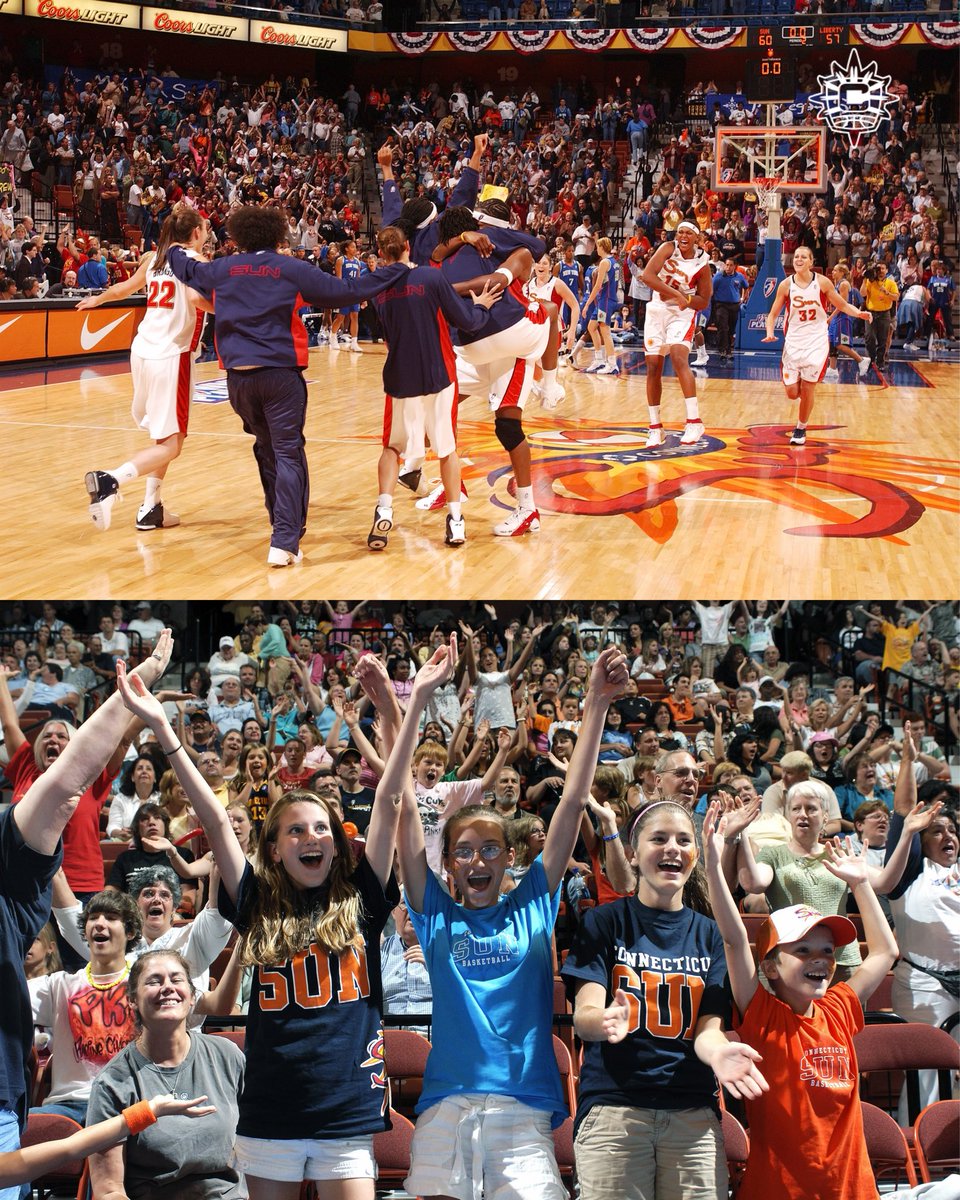 ConnecticutSun's tweet photo. Dear Sun Fam🧡, 
How do you begin to thank the people who have been the heart of this franchise for 24 seasons? 
From the very first tip-off to our final buzzer, you have been there. Through every win, every loss, and every unforgettable moment. Some of you have been with us since the beginning, some grew up in our stands and made being a Sun fan a family tradition, and some found us along the way. No matter when you became part of our story, you filled our home with love, wore our colors with pride, and gave us something no scoreboard could ever measure: a family.

We hope you know that we saw you. Every sign held high. Every jersey in the crowd. Every voice that cheered a little louder when we needed it most. Every moment you chose to spend with us. You may never know just how much those moments meant to us, but we hope you felt even a fraction of the love you gave us.  Tomorrow, we take the court one last time, and there is no one we would rather share this final one with than you. Let's fill our home with love one more time, make a few more memories together, and when that final buzzer sounds, we hope you leave knowing that you gave us more than we could ever give back.

You were never just part of our story, Sun Fam. You were the reason it was so special.🫶