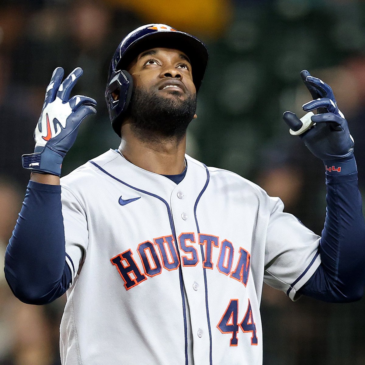 MLBNetwork's tweet photo. Yordan Alvarez's MLB ranks:

AVG: 1st (.314)
OBP: 1st (.431)
SLG: 1st (.601)

Last three players to lead all of MLB in all three slash stats: Aaron Judge (2025), Miguel Cabrera (2013), Barry Bonds (2002) https://t.co/ErwyjMOVuO