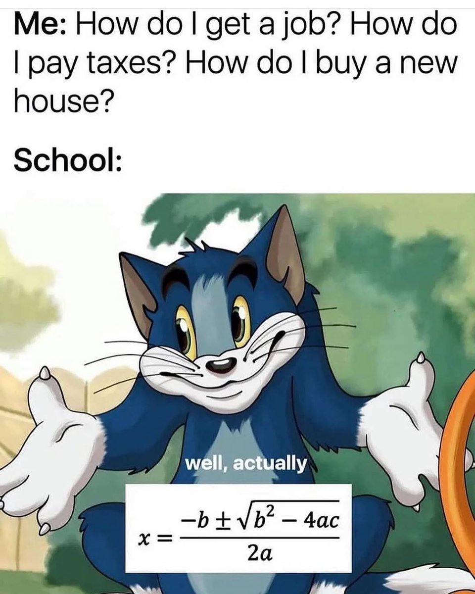 cliffor_7knu's tweet photo. At times, school feels like a joke https://t.co/MX3STo8dKK