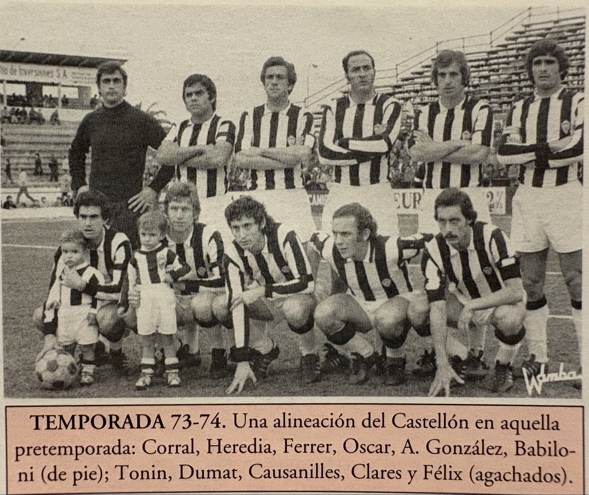 Castelloneries's tweet photo. Pretemporada 1973-1974 @FutbolCarroza @CDCastellon @ahiscas1922 
#ArxiuCastelloneries @muccastello https://t.co/jEaByy9BN6
