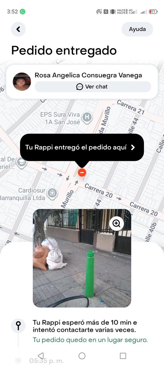 Priscillavfer's tweet photo. @RappiColombia Me están cobrando un pedido que ya pague y el soporte de la app no sirve para nada! No puedo hacer pedidos ni utilizar la app apesar de que pagó por mi suscripción a Premium entonces??? Hasta cuando rappi? https://t.co/rMDTJvxq1e