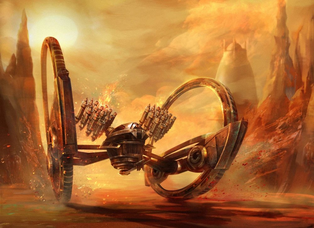 Willie_RW's tweet photo. Hailfire Droids were used for debt collection before the Clone Wars broke out. https://t.co/RXZ0rgq5gA