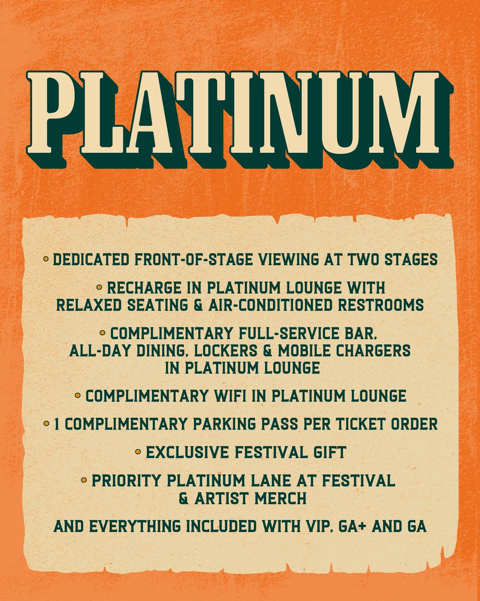 twostepinn's tweet photo. Act fast to get 2-Day or 1-Day Tickets during Friday's presale 🏃‍♂️ From exclusive lounges to up-close viewing and beyond, plenty of perks await you!

Get tickets for as little as $25 down for a $299 2-Day GA Ticket paid over three installments: https://t.co/a5qycetltd https://t.co/nk6CTzzRWP