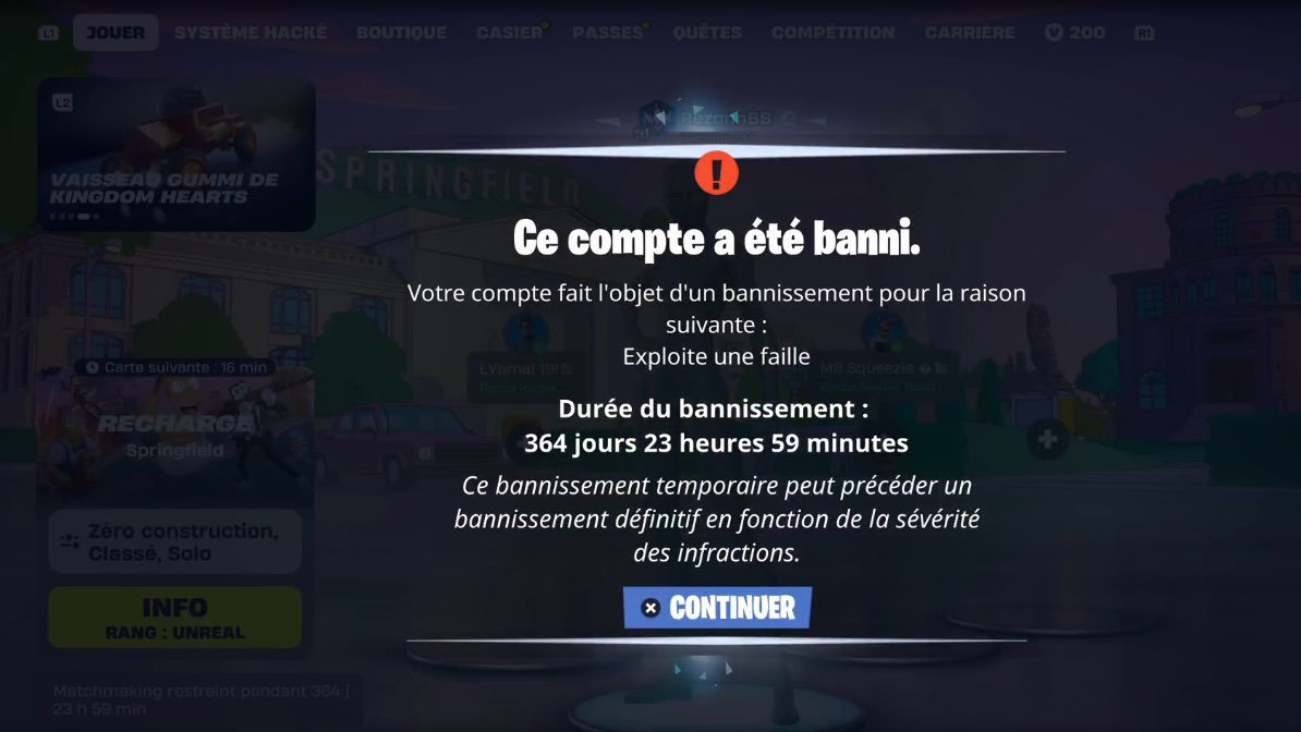 ZBactus's tweet photo. 🚨 FIRST AI CHEAT BAN 🚨 

🇫🇷 @RezonBB --} gets a 1 year ban 🤯

He is the first; the message is clear: AI cheating is now banned 🚨 https://t.co/Cj7IOGlgOY