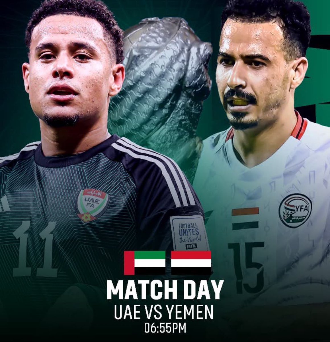 AskKora's tweet photo. 🚨🚨🚨🚨🚨🚨🚨🚨🚨🚨🚨🚨

يوم المباراة .. يوم القمة في كأس الخليج 🔥

🇰🇼 الامارات VS اليمن 🇾🇪

🏆 كأس الخليج - الجولة الاولى 

🗓️ الخميس 24 سبتمبر 

⏰ الساعة 6:55 مساء 

🎤 سمير المعيرفي 

📺 الكأس 

🏟️ ملعب الانماء https://t.co/yZMoFdZhFn