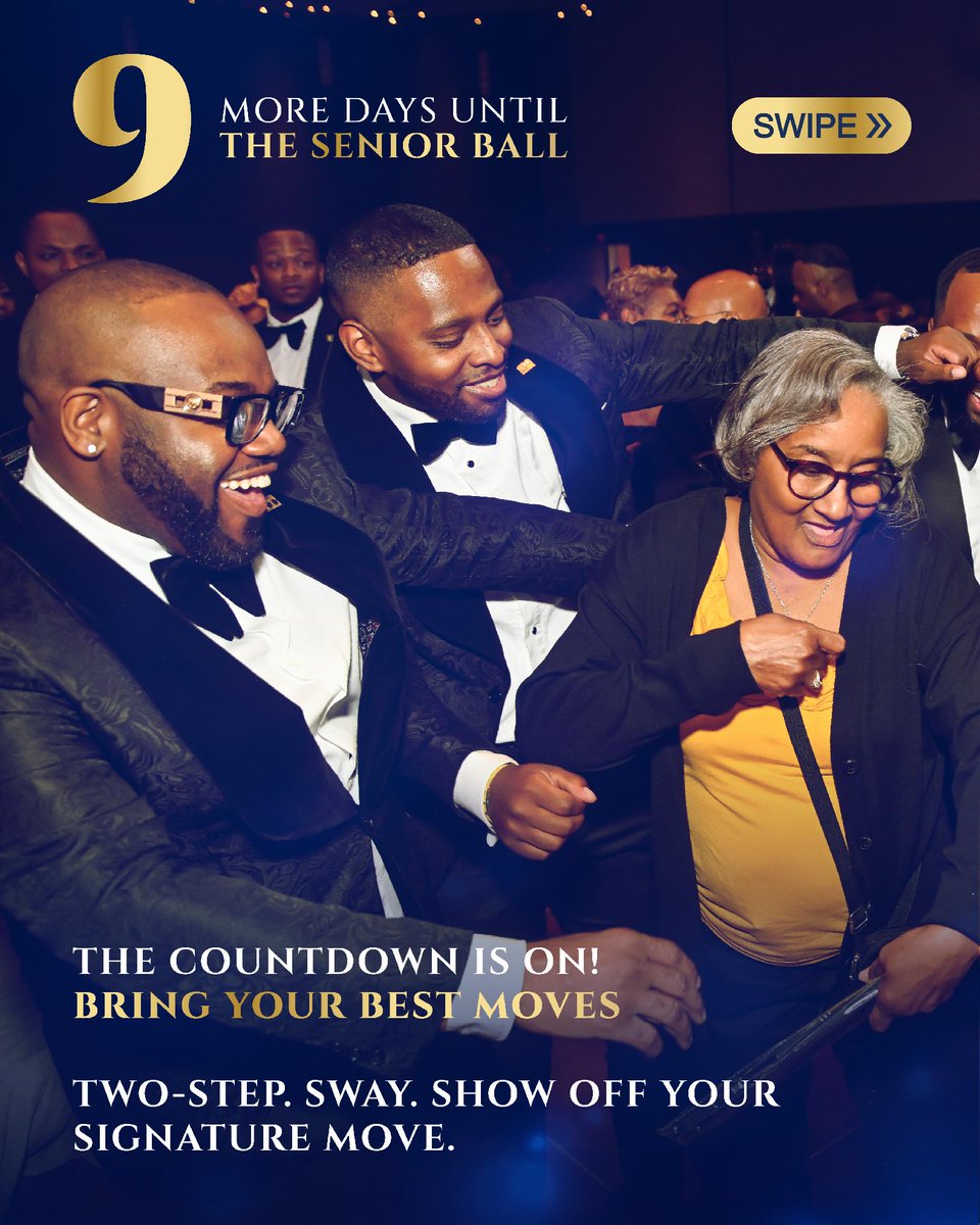 CityofAtlanta's tweet photo. Atlanta, we’re officially 9 DAYS AWAY from the Senior Ball! ✨
Plan your look, lace up your favorite sneakers and get those dance moves ready. Your night to shine is almost here!

Swipe for more as we count down to the big night. 👟✨ https://t.co/ZXeAU1KGMB