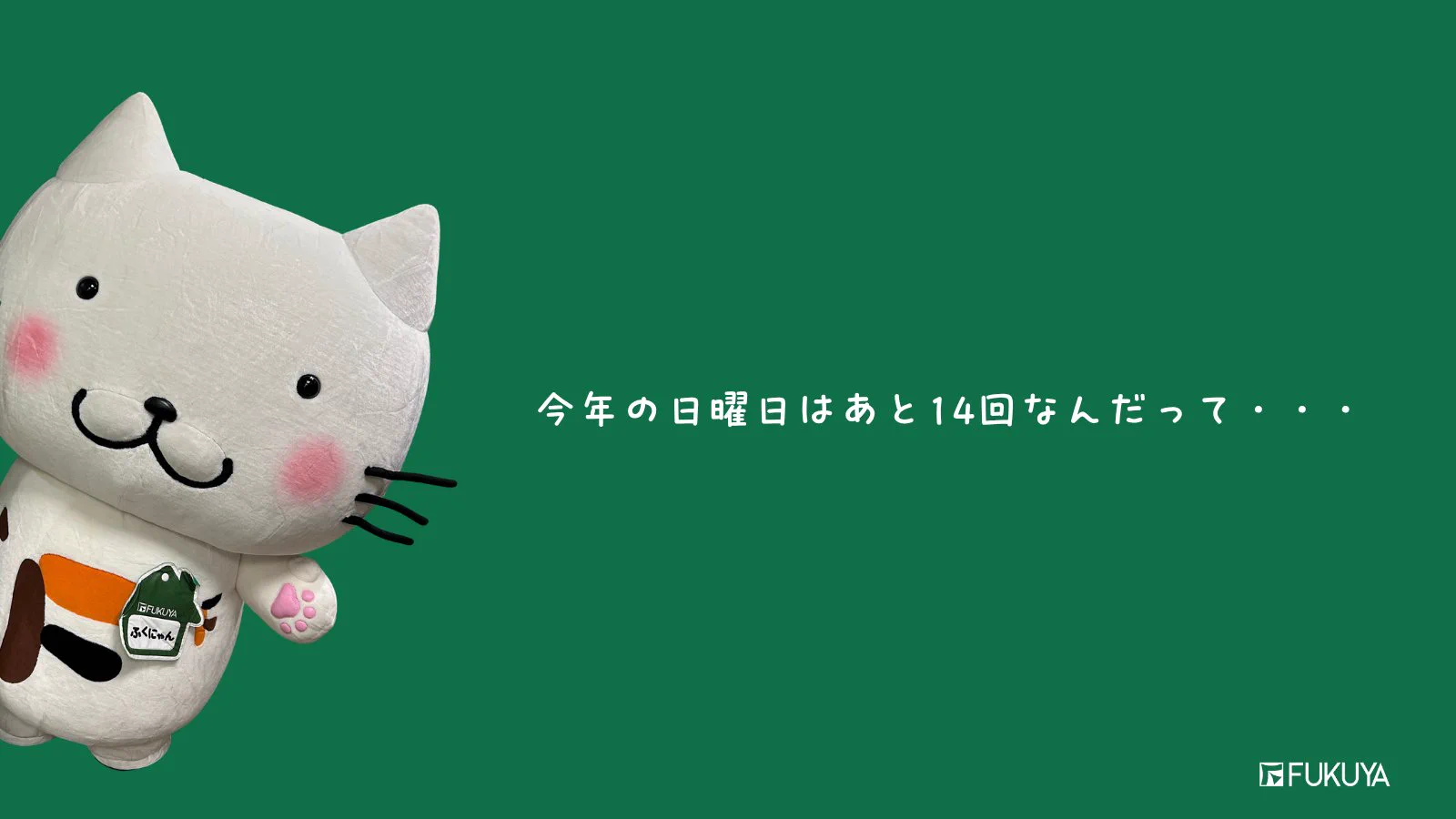 ふくにゃん 【福屋不動産販売 公式】🐾 (@fukuya_official) / X