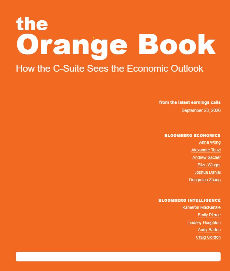AnnaEconomist's tweet photo. The latest Orange Book is out @theterminal!

The major macro themes from the latest earning season:

-Tariff refunds juicing earnings (may turn to headwinds next season)
-Half of S&P 500 companies mentioned some form of shortages (we identified those).
-Truck-driver shortages have raised freight rates, which in turn is driving up cost of moving physical goods
-the AI super investment cycle has left almost no parts of the economy untouched.
-US is going through a manufacturing boom.

Read the details on NI ORANGEBOOK <GO>