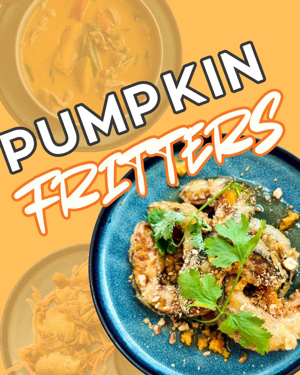 beauthaidc's tweet photo. Pumpkin season has arrived at Beau Thai. 🎃

Pumpkin Rangoon. Pumpkin Fritters. Pumpkin Red Curry.

Our fall specials are here for a limited time at Shaw + Mount Pleasant. Come get cozy with us. https://t.co/deYGBtUdAR