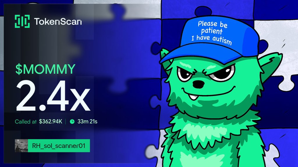 RHSol_scanner's tweet photo. 2.4X ON $MOMMY

Dm me on tg https://t.co/OIyPQGarzx to join my group for early entry ca 

HkjCexiXUFRyo7KiaTT3VxzrWpoJhTWA9DkwnBVtpump https://t.co/rYMgKUiOUo